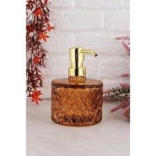 HBMB Store Kristal Cam Sıvı Sabunluk - Bal (Bal)