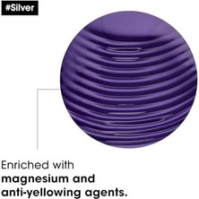 HBMB Store L'oréal Professionnel Paris Serie Expert Silver Çok Açık Sarı, Gri ve Beyaz Saçlar Için Renk Dengeleyici Mavi Şampuan 300ML