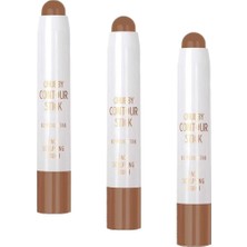 HBMB Store Chubby Contour Stick No:02 Medium Tan - Kontür Kalemi (3 Paketi)