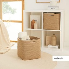 HBMB Store Jüt Sepet 30 x 30 x 30 cm