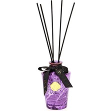 HBMB Store 130 ml Mor Batik Cam Şişe Vanilya Oda Kokusu