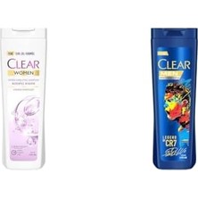 HBMB Store Clear Komple Bakım Vitamin Kompleksi Kepeğe Karşı Etkili Şampuan 350 Ml(1) Clear Men Kepeğe Karşı Etkili Şampuan Legend By Cr7 Cristiano Ronaldo 350 Ml(2)