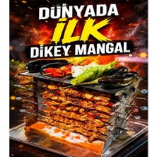 Flarte Dikey Mangal Katlanabilir