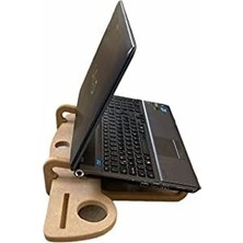 HBMB Store Doğal Ahşap Laptop Standı
