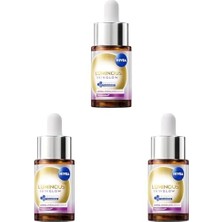 HBMB Store LUMINOUS630 Skin Glow Anında Aydınlatıcı Serum 15ML, Eşit Cilt Tonu, Thiamidol, Niasinamid, Aloevera,deneme Boyu (3 Paketi)