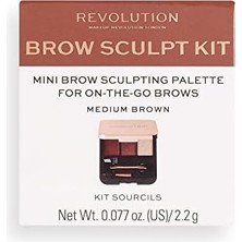HBMB Store Makeup Revolutıon London Brow Sculpt Kit Medium Kaş Kiti