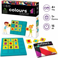 Zet Zeka COLOURS (Renklerle Sudoku) Zeka ve Akıl Oyunu 4+ Yaş 1 Oyuncu