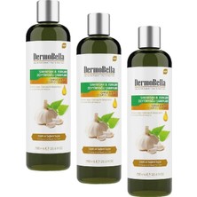 HBMB Store Dermobella Garlic And Nettle Olive Oil Shampo 700ML Şampuan (3 Paketi)