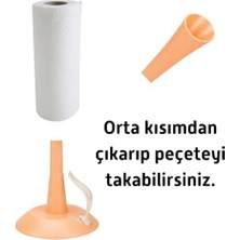 HBMB Store Havlu Peçetelik, Peçete Sarıcı, Kağıt Havlu Düzenleyici (Gri)