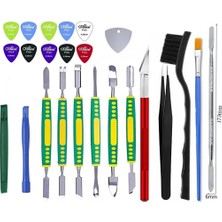 MHM Çok Amaçlı Bilgisayar Tv Notebook Laptop Tablet Telefon Yardımcı Sökme Açma Aparatı Metal Plastik Çok Parçalı Onarım Aletleri Kiti ST40