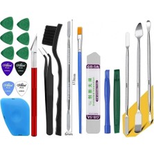 MHM Çok Amaçlı Bilgisayar Tv Notebook Laptop Tablet Telefon Yardımcı Sökme Açma Aparatı Metal Plastik Çok Parçalı Onarım Aletleri Kiti ST23