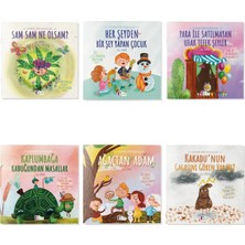 Mor Elma Yayıncılık - Pamuk Gibi Masallar - 6 Kitap