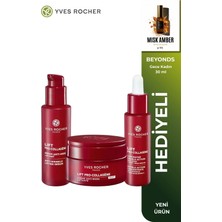 Yves Rocher Dolgunlaştırıcı Serum - Bakuchiol Serum - Yüz Kremi 3'lü Sıkılaştırıcı Gece Rutin Seti / Bitkisel