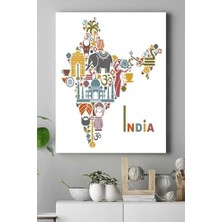 HBMB Store (PSTER16271) Hindistan Manzara Kanvas Tablo 50 x 70