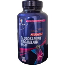 Storm Vitals Glucosamine Bromelain Msm 180 Tablet