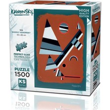 E-Vitrin 22032 Gris 1500 Parça Puzzle -Ks Puzzle