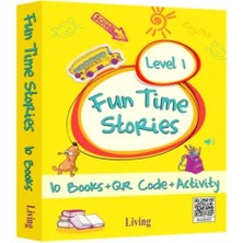Uravas Store Living Level 1 Fun Times Stories 10'lu Hikaye Seti