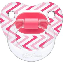 Wee Baby Sılıkon Desenlı 6 18 Ay Emzık - Pembe