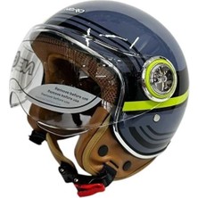 Motobisavm Nero Kask Çenesiz Tk-06
