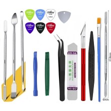 Smnr Evrensel Profesyonel Kavisli Ekran Gözetleme Araçları iPhone Bilgisayar Tv Tablet Dizüstü Vs Yardımcı Tamir Metal Spudger Sökme Kiti ST13