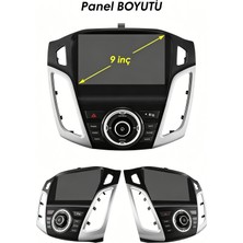 Conio Ford Focus 3/4 (2012-2018) 9 Inch Android Multimedya Navigasyon Kablosuz Carplay Bluetooth Dokunmatik Ekran 1 GB Ram 16 GB Rom Çok Fonksiyonlu Tuşlar Müzik  Video Oynatıcı