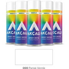 Akçalı Sprey (Seffaf Vernık) - Parlak Vernık 000