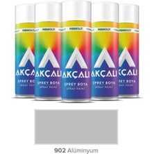 Akçalı Sprey Düz Renkler - Alüminyum 902 400ML