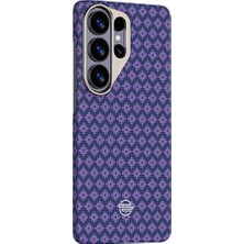 Galaxy S26 Ultra Uyumlu Kılıf M-Safe Şarj Özellikli Benks Armorair Armorgrid Serisi Kevlar Kapak Mor