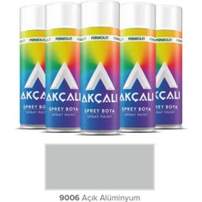 Akçalı Sprey (Metalık Renkler) - Açık Alümınyum 9006