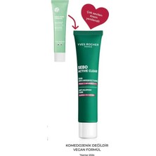 Yves Rocher Sebo Active Clear Akne Karşıtı Bakım - Cilt Kusurlarına Yönelik Botanik Krem
