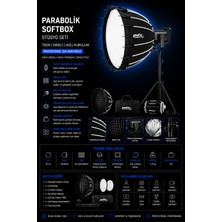 Pdx Softbox Stüdyo Seti | Softbox ve LED Işık