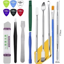 Smnr Evrensel Profesyonel Kavisli Ekran Gözetleme Araçları iPhone Bilgisayar Tv Tablet Dizüstü Vs Yardımcı Tamir Metal Spudger Sökme Kiti ST20
