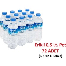 Erikli 0,5 Lt Pet Su 72 Adet
