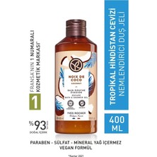 Yves Rocher Nemlendirici Duş Jeli - Tropikal Hindistan Cevizi 400ML + Isana Men Duş Jeli 3 In 1 Fresh 300 ml