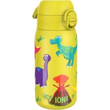 Ion8 - Paslanmaz Çelik Çocuk Suluk - Dinozorlar - 400 ml - Sızdırmaz