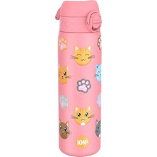 Ion8 - Paslanmaz Çelik Ince Suluk - Kediler - 600 ml - Sızdırmaz
