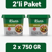 Knorr Sebzeli Çeşni Yeni 750 gr x 2 Adet - Profesyonel Sebze Çeşnisi