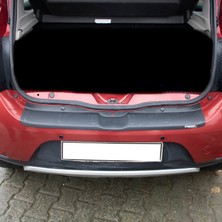 Sandero Stepway Arka Tampon Eşiği Tampon Üstü Plastik Koruma Mat Siyah 2013 2020 Arası