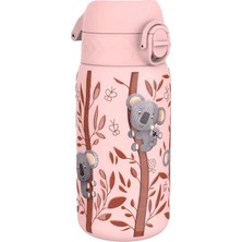 Ion8 Paslanmaz Çelik Koala Desenli Çocuk Suluk 400 ml Çok Renkli Sızdırmaz Tasarım