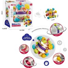 E-Vitrin BIB6034-VARDEM 6 In 1 Diş Kaşıyıcılı Bebek Topu