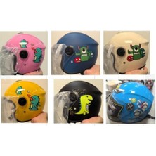 Motobisavm Kask Çocuk Model Çenesiz (Yazlık)