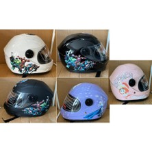 Motobisavm Kask Çocuk Model Full Face