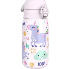 Ion8 - Paslanmaz Çelik Çocuk Suluk - Unicorn - 400 ml - Sızdırmaz