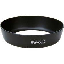 Sanger EW-60C Fotoğraf Makinesi Lens Parasoley Canon Uyumlu Lensler İçin Koruyucu Aksesuar