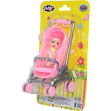 E-Vitrin 02424 Oydaş, Anlily Pusetli Bebek / Kartela / +3 Yaş