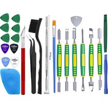 Smnr Evrensel Profesyonel Kavisli Ekran Gözetleme Araçları iPhone Bilgisayar Tv Tablet Dizüstü Vs Yardımcı Tamir Metal Spudger Sökme Kiti ST68