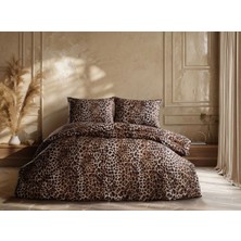 Doqu Luxury Saten Nevresim Takımı Pantera Çift Kişilik - Leopar