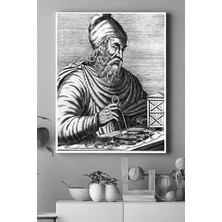HBMB Store (PSTER14975) Arşimet Bilimsel Kanvas Tablo 2 40 x 60