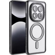 Uravas Store Newface Xiaomi Redmi Note 14 Pro 4g Joke Simli Magneticsafe Kılıf - Siyah