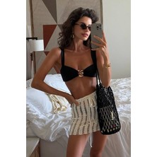 BMD Askılı Yasmin Bikini - Siyah